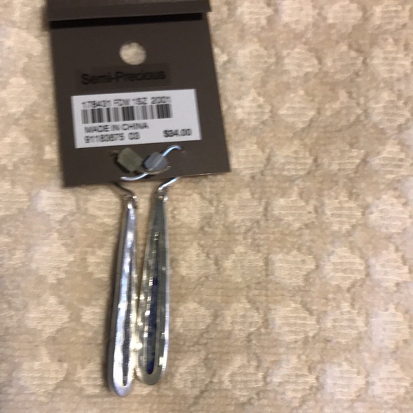 J.Jill Semi precious stone drop earrings NWT - Picture 2 of 5